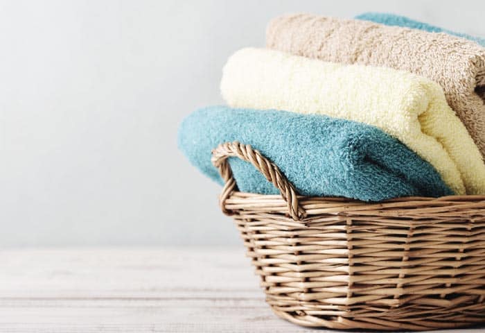 lavanderia para toalhas de banho