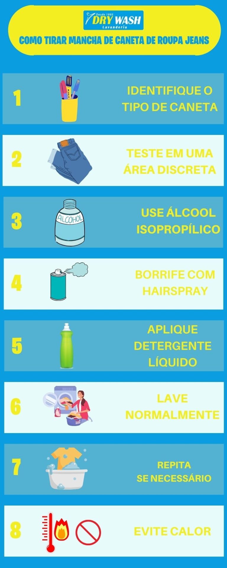 Como tirar mancha de caneta de roupa jeans? - Lavanderia Dry Wash ...