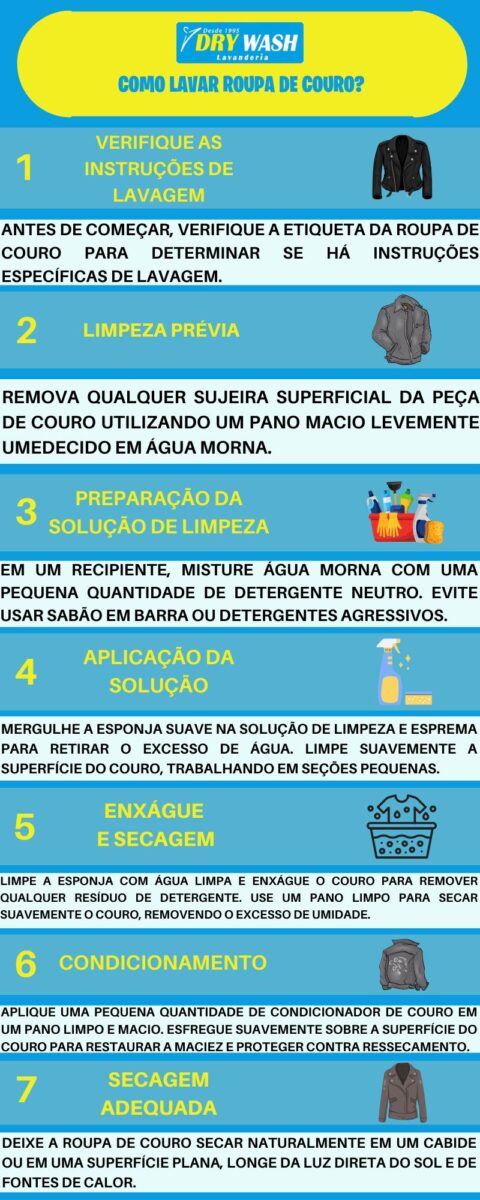 Como lavar roupa de couro? Dicas e Instruções Úteis - Lavanderia Dry ...