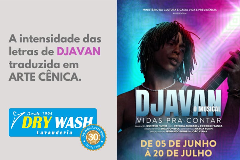DJAVAN - O MUSICAL no Teatro Multiplan - Village Mall